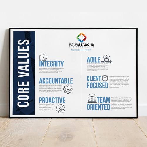 FourSeasons Core Values Campaign Design by Adobian™