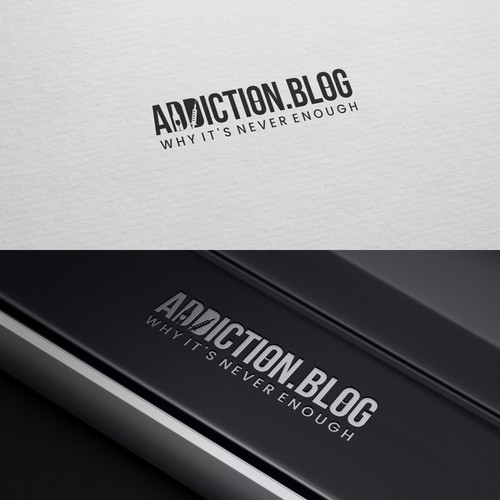 Logo for drug & alcohol blog Design by Rhibas