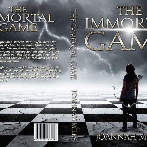 Unique book cover for suspenseful paranormal-romance novel! Design by Chameleonstudio74