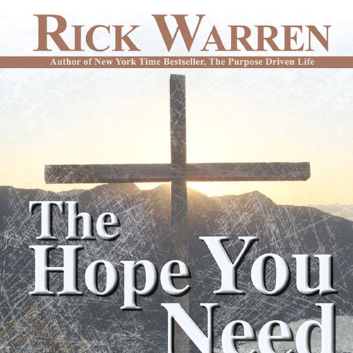 Design Rick Warren's New Book Cover Design by 99Bryan