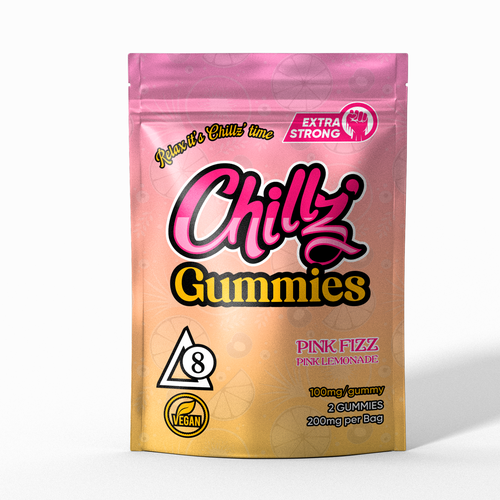 CHILLZ CBD Brand need his new packaging for his DELTA 8 Gummies Design by SONUPARMAR