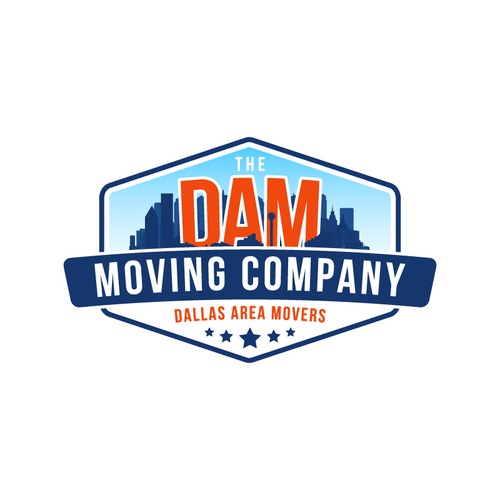 Diseño de Design a fun, high-quality logo for The DAM Moving Company de Muhiuddin99