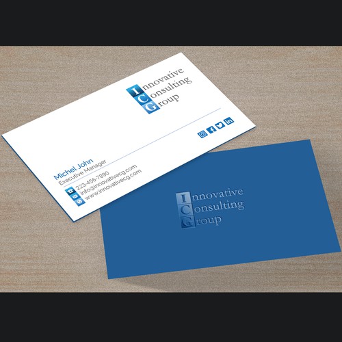 Design di ICG Business Cards di fastdesign86