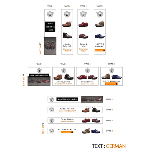 GIF banners for new collection Automne-Winter 2017/18
