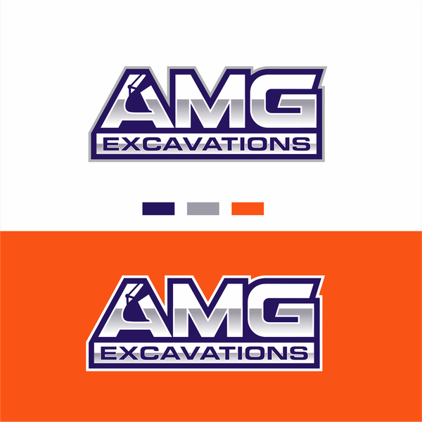 Design by soop titled "AMG EXCAVATIONS"