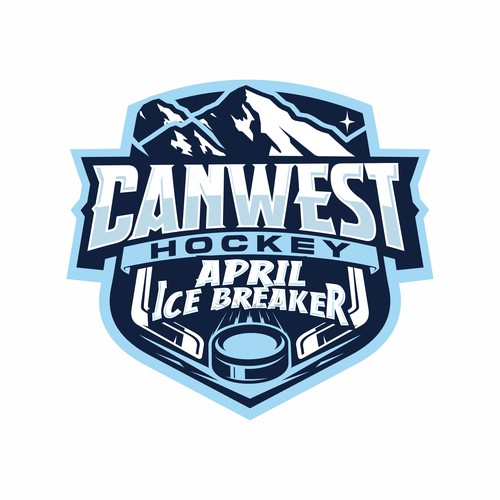 create a COOL logo for our April Ice Breaker hockey tournament Design by indraDICLVX