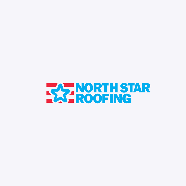 North Star Roofing Logo Concept 
