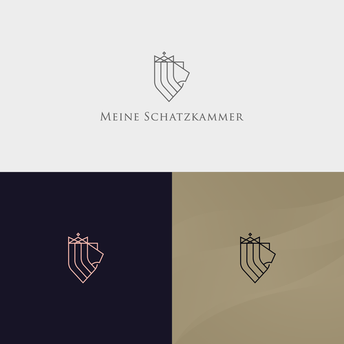""Meine Schatzkammer" (my treasure chamber) needs a new and unique design" winning Logo & brand identity pack