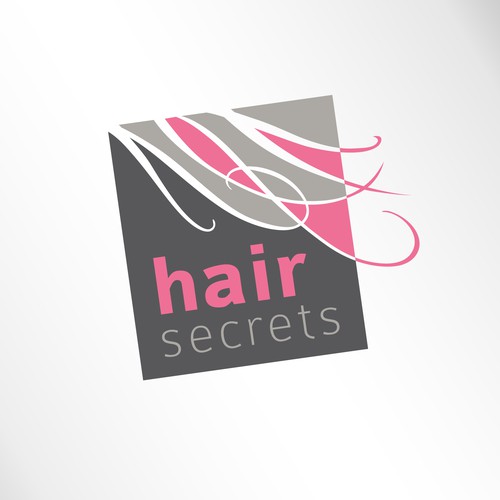 Fun fresh logo needed for new HAIR extensions company Logo design contest