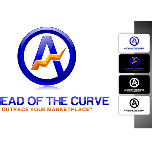 Ahead of the Curve needs a new logo Design by aristoart