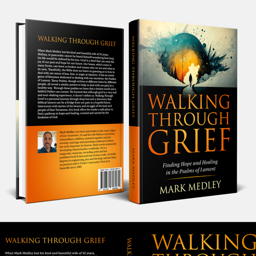 Book Cover: "Walking Through Grief" Guaranteed Winner! Design by Hisna