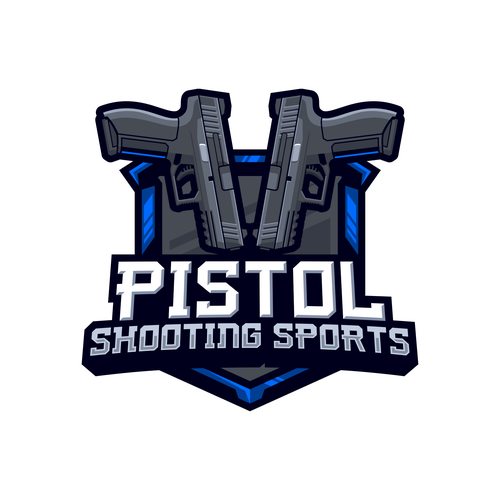 Logo - Pistol Shooting Sports Design by Rudest™