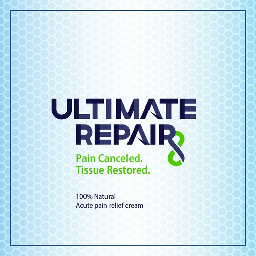 Create a logo for a high end all natural pain relief and repair cream Design by LogoGrafica