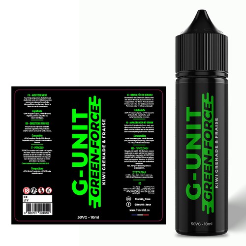 G-UNIT Eliquid need his new label Design by DevDevit   ★ ★ ★ ★ ★