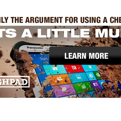 Create eye catching banner ads for the latest rugged tablet pcs! Design by Sven Jorgen
