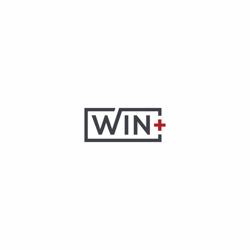 We need you to design WIN+ to highlight the power of not being afraid of difficulties. Design by DSGNESIA™