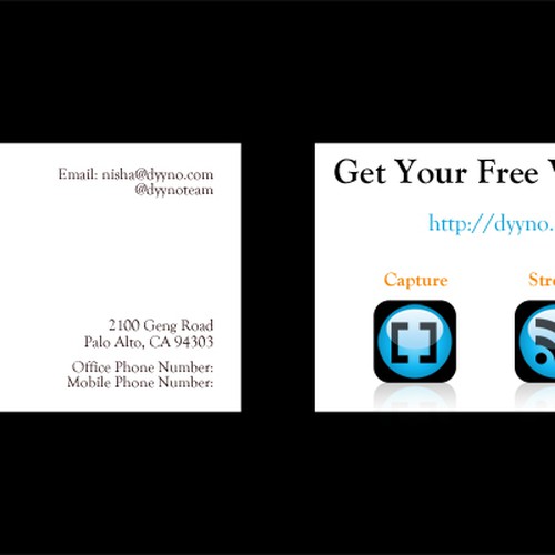 Business Card - Simple, Structured, Informative Design by Sidra