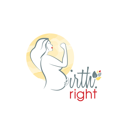 Create an awesome, noticeable and approachable logo for birth.right Design by Mihaela♡