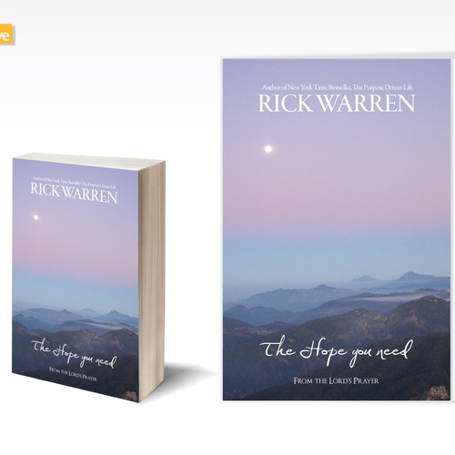 Design Rick Warren's New Book Cover Design por dobleve