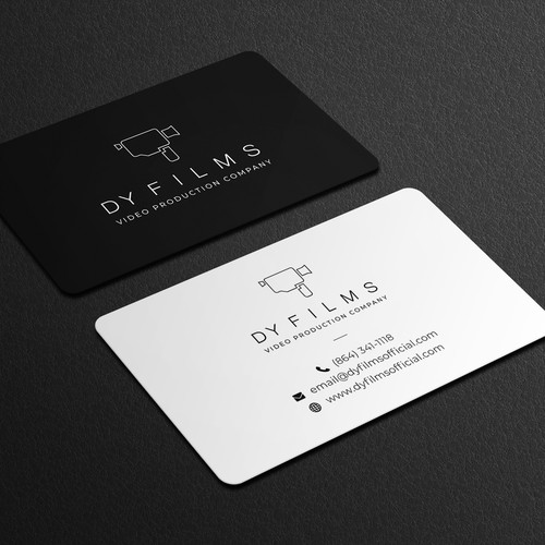 Business card for video production company Design by Galaxiya