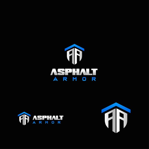 Powerful logo design for the most durable asphalt coating available Design by Z Creatives