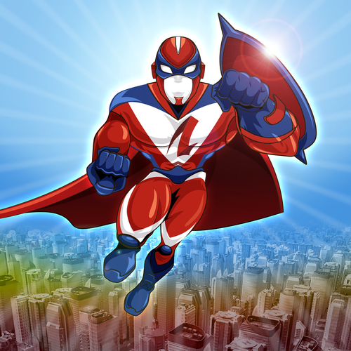 Design an Awesome Superhero Mascot for Insurance Firm Design by fredostyle