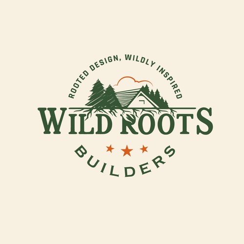 Design di Logo for Wild Roots Builders – Eco-Friendly, Whimsical Outdoor Spaces di websmartusa