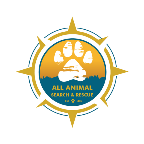 Brand refresh for an animal search and rescue group Design by Patricia229