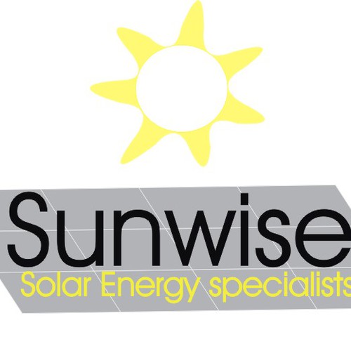 Create a modern and contemporary business logo for Sunwise Solar Power ...