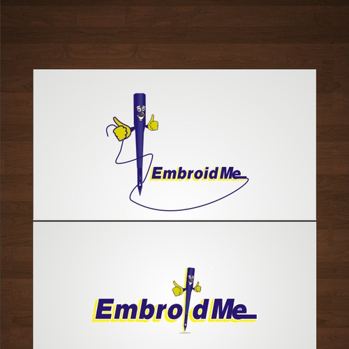 New stationery wanted for EmbroidMe  Design by Spectr