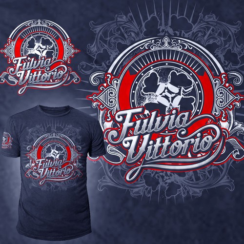 "raffraîchir ( voir la modifier  ) logo Fulvia Vittorio" winning T-shirt by *****SANI*****
