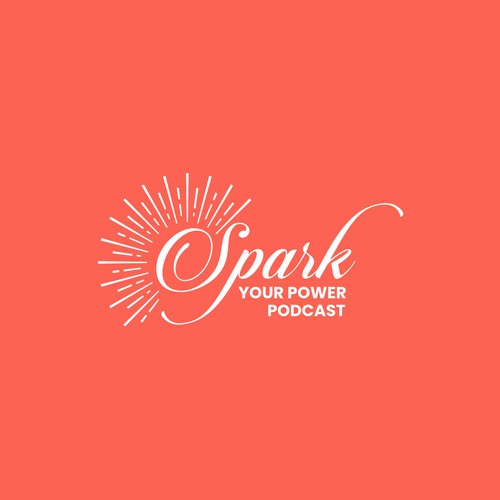 Design my podcast logo - Spark Your Power! Design réalisé par BAY ICE 88