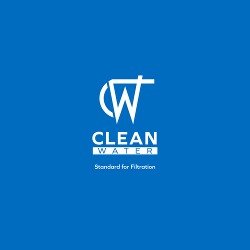Simple Clean Logo for Water Filtration Company Design by m210297
