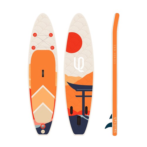 Help Us Design Our Stand Up Paddle Board! Design by Bagasars.Id