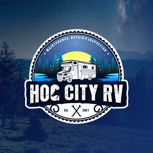 Designs | Design a retro/vintage camper logo for our RV Mobile Service ...