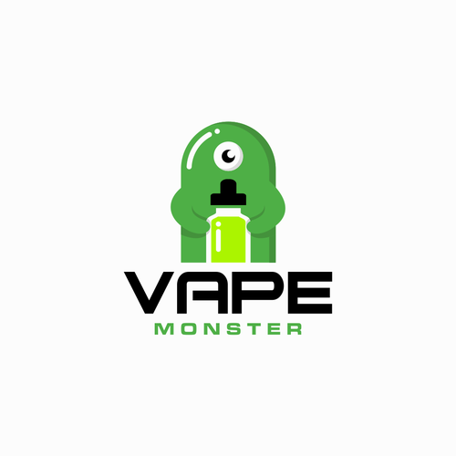 Design A Monster Logo For New Vape Company | Logo design contest