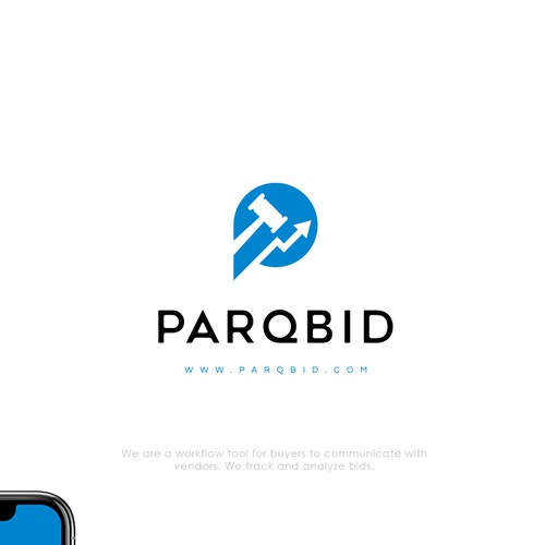 Powerful new Logo Design for team workflow tool to communicate with vendors. Design by Glanyl17™