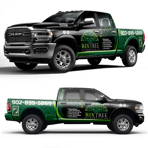 Truck wrap design Design by ssrihayak