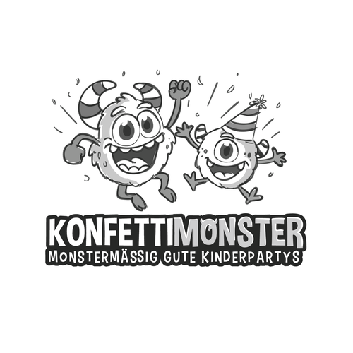 we need a fun logo for a kids party company Design by Rock N Draw