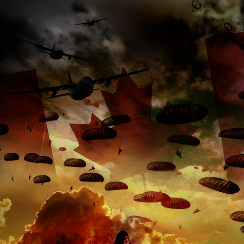 Paratroopers - Movie Poster Design Contest Design por el.