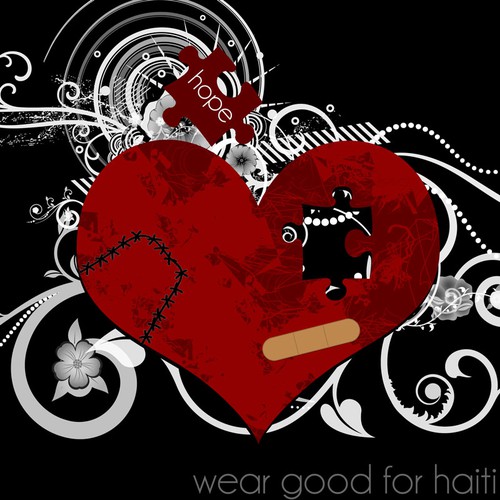 Wear Good for Haiti Tshirt Contest: 4x $300 & Yudu Screenprinter Design por DolceVita