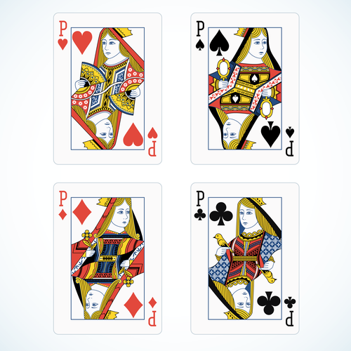 deck of cards face cards