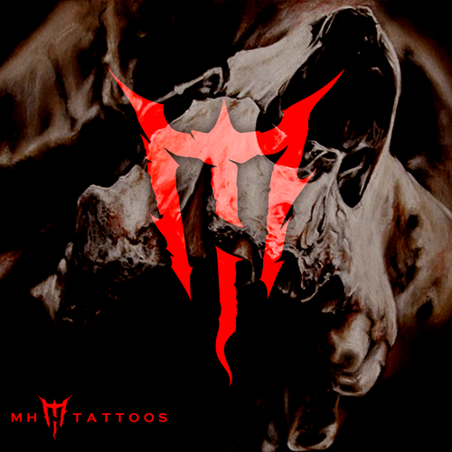 Darkart logo for an up & coming tattoo artist. Design by wSn™