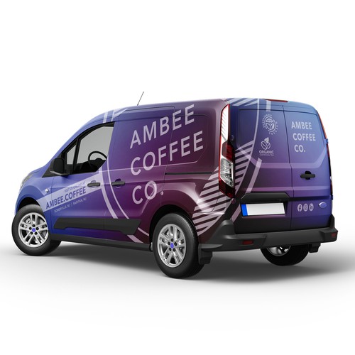 Design an Amazing truck wrap for an Emerging Organic Coffee Company Design by v6