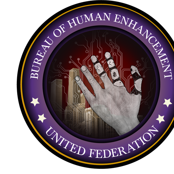 Design by aron969 titled "Bureau of Human Enhancement"