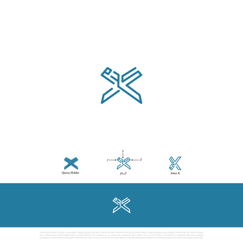 Design A clean modern logo for an app to learn the Arabic of the Quran di MdHak