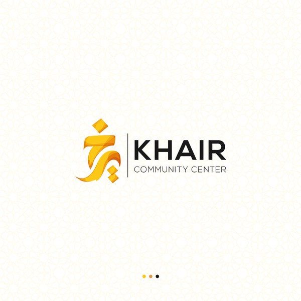 Islamic (Arabic Calligraphic) Logo for Khair Community Center