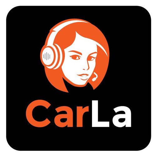 Logo design for our AI based Voicebot "Carla" Design by r4pro