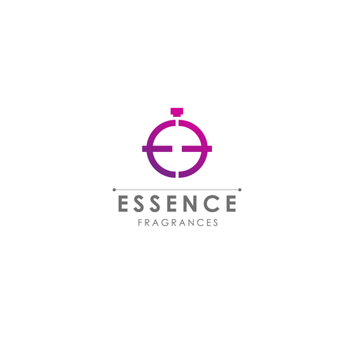 PERFUME Stores LOGO - Fragrances Outlet - ESSENCE Fragrances Design by limitlessgraphics