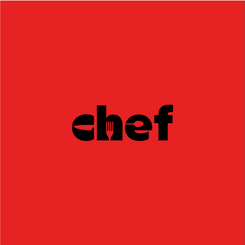 "CHEF": Food & Cooking Social Media Logo Design by gragaph